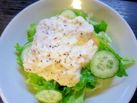 りんごドレッシングの生野菜サラダ